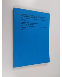 käytetty kirja Sinkilät : professori Keijo Holstin oppilaiden juhlajulkaisu 23.10.1982