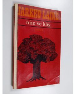Kirjailijan Jarkko Laine käytetty kirja Niin se käy : Runoja