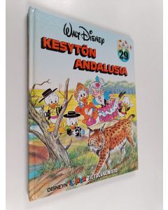 Kirjailijan Walt Disney käytetty kirja Kesytön Andalusia