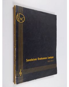 käytetty kirja Savolaisen osakunnan laulajat 1932-1957