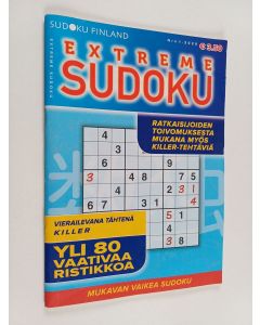 käytetty teos Extreme sudoku 1/2020