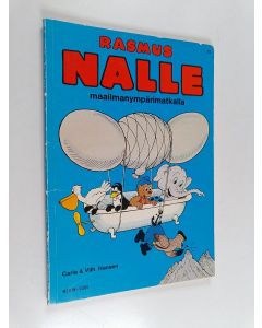 Kirjailijan Carla Hansen käytetty kirja Rasmus Nalle maailmanympärimatkalla