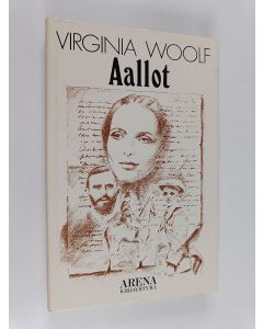Kirjailijan Virginia Woolf käytetty kirja Aallot