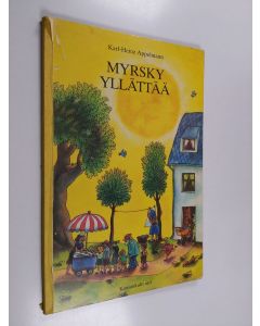 Kirjailijan Karl-Heinz Appelmann käytetty kirja Myrsky yllättää