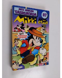 Kirjailijan Walt Disney käytetty kirja Mikki esiin