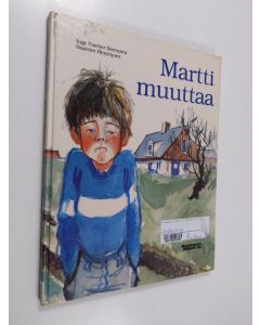 Kirjailijan Inge Fischer Sørensen käytetty kirja Martti muuttaa
