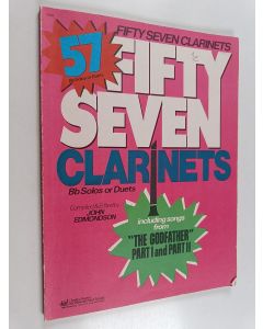 Kirjailijan John Edmondson käytetty kirja Fifty seven clarinets