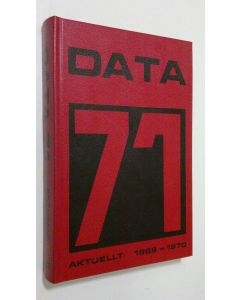 käytetty kirja Data 71 : Aktuellt 1969-1970 (ERINOMAINEN)