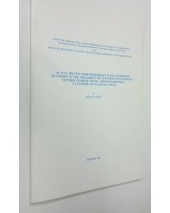Kirjailijan Heikki Tykkä käytetty kirja Active specific immunotherapy with supportive measures in the treatment of advanced palliatively nephrectomised renal adenocarcinoma : a controlled clinical study
