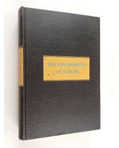 Kirjailijan William Bennett Munro käytetty kirja The Governments of Europe