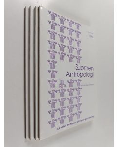 käytetty kirja Suomen antropologi vuosikerta 1989 (1-4)