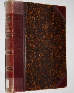 Kirjailijan Adolf Neovius käytetty kirja Suomen evankelis-lutherilaisen kirkon matrikkeli (1898)