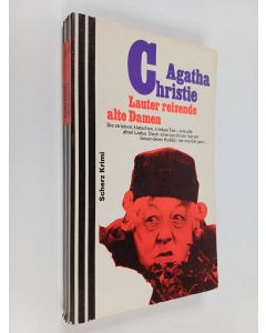 Kirjailijan Agatha Christie käytetty kirja Lauter reizende alte Damen