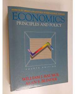 Kirjailijan William J. Baunol käytetty kirja Economics : principles and policy. Withdrawn