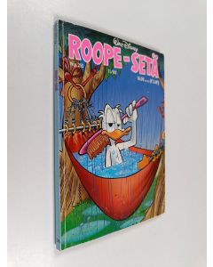 Kirjailijan Walt Disney käytetty kirja Roope-setä 11/00