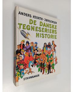 Kirjailijan Anders Hjorth-Jørgensen käytetty kirja De danske tegneseriers historie : en praesentation