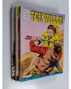 käytetty kirja Tex Willer 2-4/1988