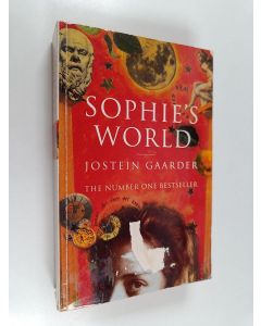 Kirjailijan Jostein Gaarder käytetty kirja Sophie's world : a novel about the history of philosophy