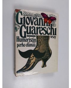 Kirjailijan Giovanni Guareschi käytetty kirja Humoristin perhe-elämä