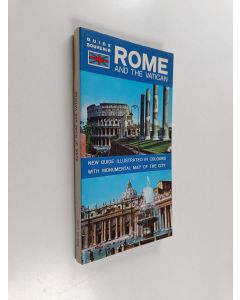 Kirjailijan E. Venturini käytetty kirja Rome and vatican