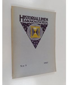 käytetty kirja Historiallinen aikakauskirja 1/1957