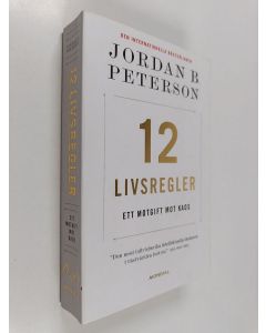 Kirjailijan Jordan B. Peterson käytetty kirja 12 livsregler : ett motgift mot kaos - Tolv livsregel