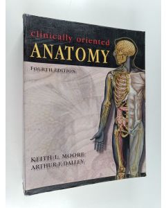 Kirjailijan Keith L. Moore & Arthur F. Dalley käytetty kirja Clinically Oriented Anatomy