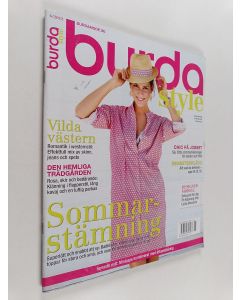 käytetty teos Burda style 6/2012