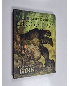 Kirjailijan Niklas Krog käytetty kirja Skogsflickan