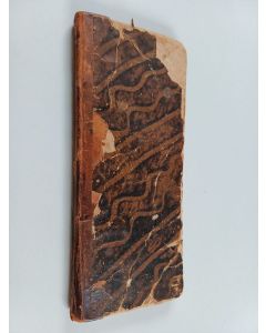 Kirjailijan Olaus Svebilius käytetty kirja Lutheruksen Wähän katechismuksen yksinkertainen selitys kysymysten ja wastausten kautta