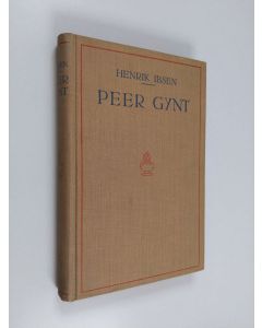 Kirjailijan Henrik Ibsen käytetty kirja Peer gynt