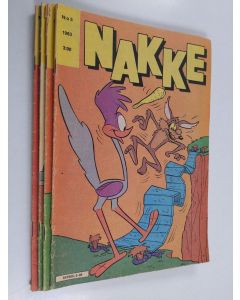 käytetty teos Nakke nrot 5, 17, 21 ja 51-52/1983