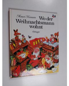 Kirjailijan Mauri Kunnas käytetty kirja Wo der Weihnachtsmann wohnt