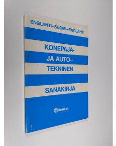 käytetty kirja Konepaja- ja autotekninen sanakirja