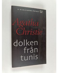 Kirjailijan Agatha Christie käytetty kirja Dolken från Tunis