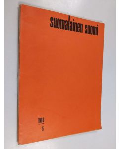 käytetty kirja Suomalainen Suomi 5/1966