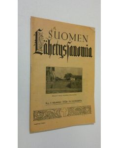 käytetty teos Suomen lähetyssanoma n:o 2 helmikuu 1936