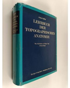 Kirjailijan Friedrich Hermann käytetty kirja Lehrbuch der topographischen Anatomie