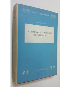 Kirjailijan A. V. S. De Reuck käytetty kirja CIBA foundation symposium on pulmonary structure and function