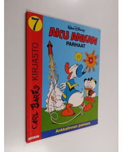 Kirjailijan Carl Barks käytetty kirja Ankkalinnan pamaus