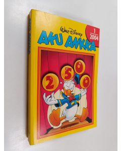 Kirjailijan Walt Disney käytetty kirja Aku Ankka neljännesvuosikerta 1/2004