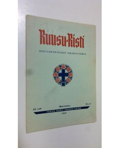 käytetty teos Ruusu-risti 9/1957 : totuudenetsijäin aikakauskirja