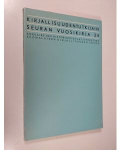 käytetty kirja Kirjallisuudentutkijain seuran vuosikirja 24