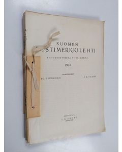 käytetty teos Suomen postimerkkilehti 1938 : yhdeksästoista vuosikerta