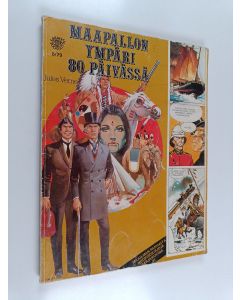 Kirjailijan Jules Verne käytetty kirja Sarjasuosikit 6/1979 : Maapallon ympäri 80 päivässä