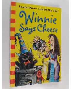 Kirjailijan Laura Owen käytetty kirja Winnie says cheese