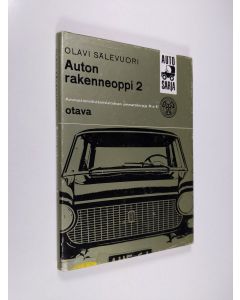 Kirjailijan Olavi Sälevuori käytetty kirja Auton rakenneoppi 2, Voimansiirtolaitteet
