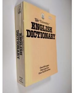 käytetty kirja The University English Dictionary