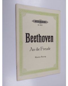käytetty teos Beethoven : An die Freude