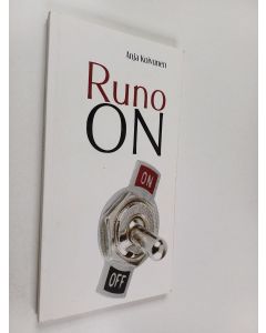 Kirjailijan Anja Koivunen käytetty kirja Runo ON